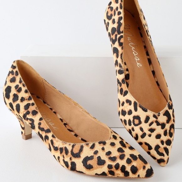 Zara Leopard Heels - Picture 3 of 10